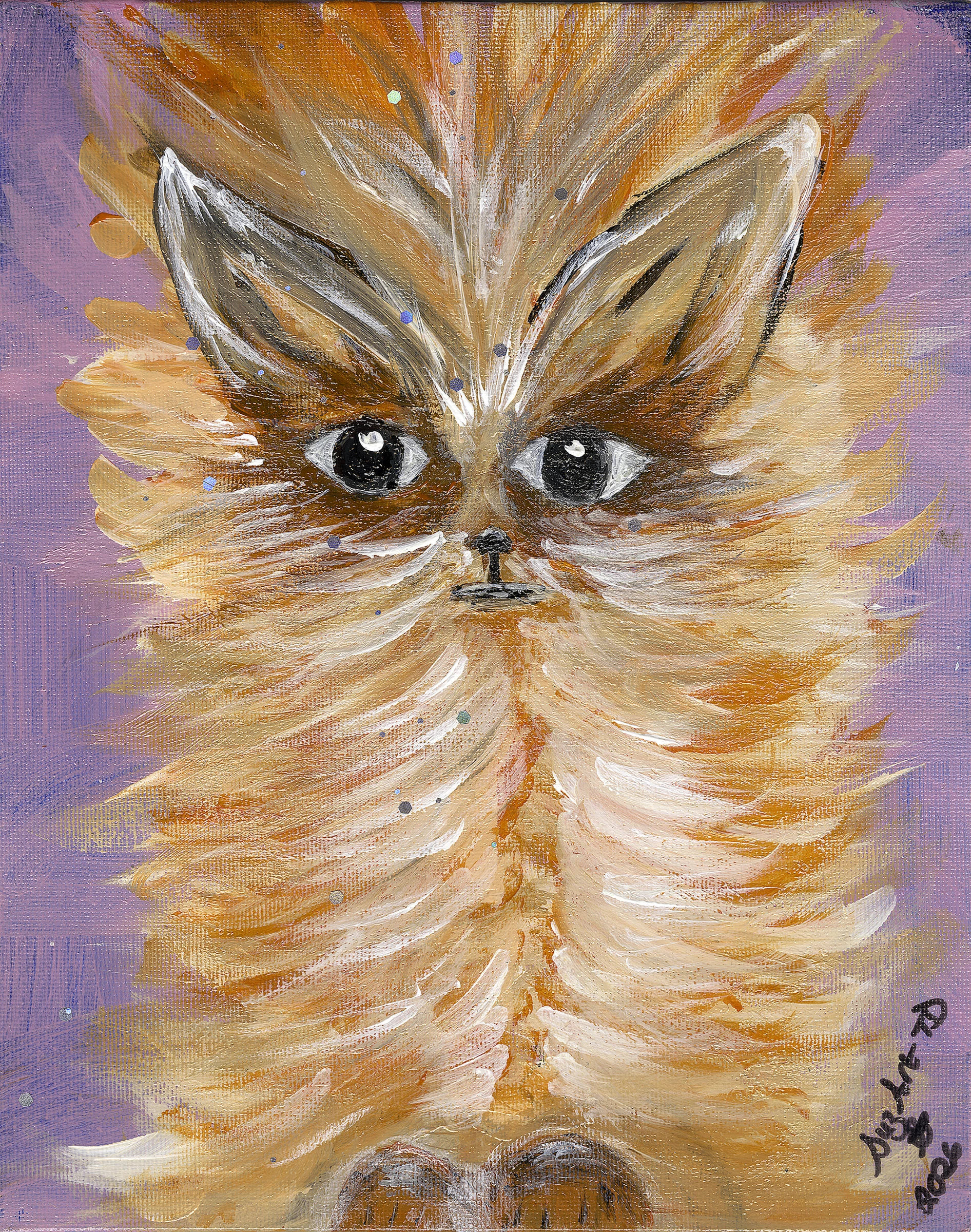 Cat Orange by Suzanne Taylor Dreaves